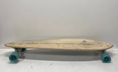 GoldCoast Skateboards Be The Change Longboard Pintail 38 Inch Floral Graphic