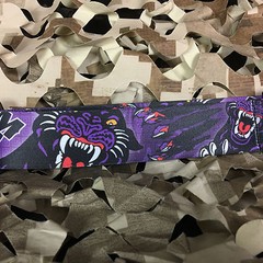 NEW KM Paintball Universal Mask Goggle Strap – Limited Edition Panther