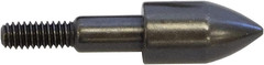 12Pcs 5/16″ Archery Field Points Screw-in Arrow Point 100 Grain Steel Field Tips