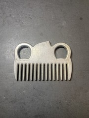 Vintage Horse Mane & Tail Metal/ Aluminum Alloy Horse Hair Comb made in Japan