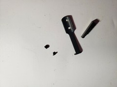 Benjamin 340, 342, 347 low rear sight with elevator & screws