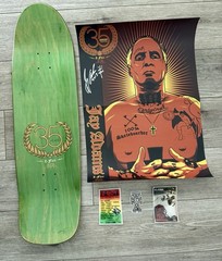 Jay Adams 35th Anniversary Z Flex Dogtown Deck W/ Signed Poster All OG