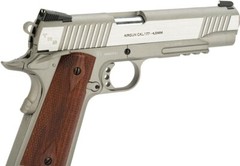 Swiss Arms SA 1911 MRP CO2 Powered Blowback 4.5mm Air Pistol (Color: Silver)