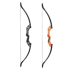 Archery 54″ Recurve Bow / Arrows / Bag for Adult Beginner Hunting Target 20-55lb
