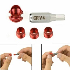 Archery 45/37 Degree Bow Peep Sight Hooked Housing 3 Inner Core Aperture Kit UE