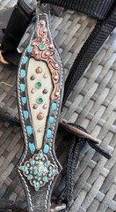 horse fancy bling halter