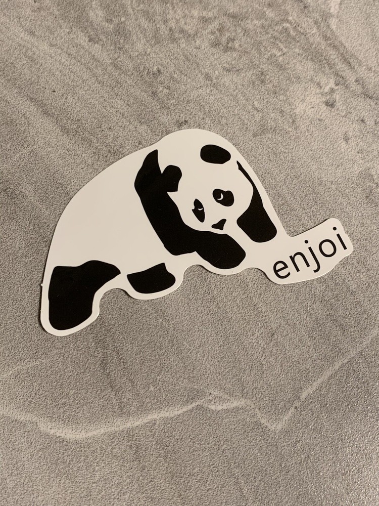 Enjoi 3” Inch Skateboard Sticker Panda Skate Decal