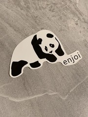 Enjoi 3” Inch Skateboard Sticker Panda Skate Decal