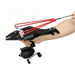 Bowfishing Set Catapult Slingshot Sling Darts Reel Target Archery Hunting Shoot