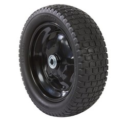 Klutch Flat-Free Universal Tire Assembly, 12/3.60-6, Turf Tread