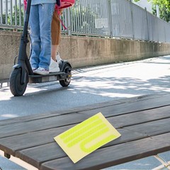 Brand New Reflective Stickers Electric Scooter 1 Set 7.5cm Length PVC Parts