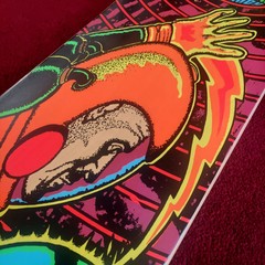 2003 Conspiracy Skateboards Bryan Pennington Astro Man Lindsey Kuhn Art