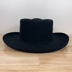 VTG Stetson Pony Express DW460 Sawyer Cowboy Western Black Pure Wool Hat – Sz 7