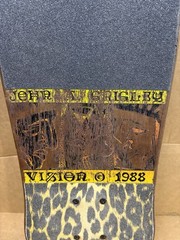 Vintage 1988 Vision Skateboards John A Grigley Mini II 29×9, OJ Santa Cruz