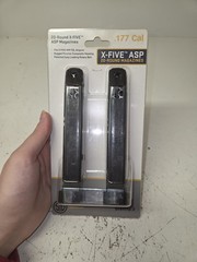 Sig Sauer X-Five ASP Magazine 2 Pack .177 Caliber 20 Rounds AMPC-177-20X Mags