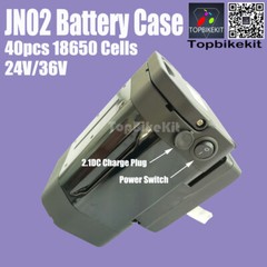 Ebike Battery case Max 40pcs 18650 Cells Box Folding bike Battery box 24/36V/48V