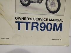 Yamaha TTR90M Owner’s Service Manual LIT-11626-13-35 5HN-28199-10