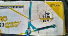 SWAGTRON K1 Kick Scooter Children & Teens Foldable Light Blue Free US Ship