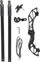 Right-Hand Archery Takedown Recurve Bow 30/40Lbs with Arrow Sight & Brush