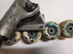 Thunder Trucks and Wheels Set of 2 Spitfire Shake Junt Wheels Skateboard