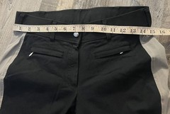 Dover Saddlery Breeches Womens Size 32 Equestrian Horse Riding Pants~Black/Gray