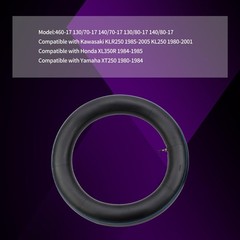 460-17 Motorcycle Inner Tube Fit for 130/70-17 140/70-17 130/80-17 140/80-17
