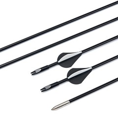 54″ Takedown Recurve Bow Set &12pcs Fiberglass Arrows for Archery Hunting Target