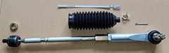 Left or Right side Steering Rack Tie Rod Rack End & Boot kit Replacement for