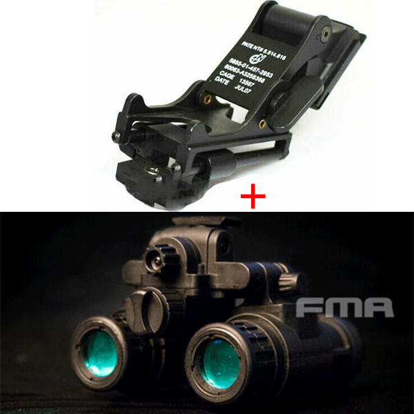 FMA Tactical Dummy AN-PVS31 Model With Light Luminous + Metal helmet mount