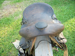 Vintage Western Leather Simco Saddle 2 220