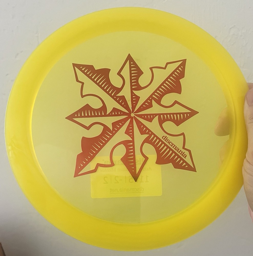Discmania Active Premium Mentor Yellow New Unthrown North Star unknown weight