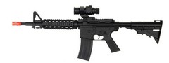 UKArms AEG M4 RIS FPS-250 Airsoft Rifle Automatic Electric Rifle Air Soft Gun