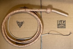 INDIANA JONES – F&G CUSTOMS 10-ft Kangaroo Bullwhip Cosplay ANY INDY FILM STYLE