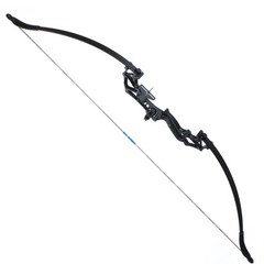 Archery 54″ Recurve Bow / Arrows / Bag for Adult Beginner Hunting Target 20-55lb