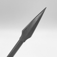12PCS Carbon Steel Arrowhead Archery Hunting 150 Grain for ID 6.2mm Shaft Arrow