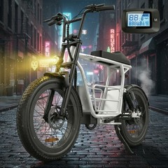 Foldable Electric Motorcycle for Daily Commute, Peak 1200W Electric Scooter with