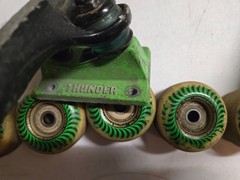 Thunder Trucks and Wheels Set of 2 Spitfire Shake Junt Wheels Skateboard