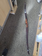 Handmade Recurve Bow. Hualipai Wood. 62″ Overall Spiritwoods AZ. 50lb Oull…