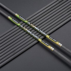 12PCS Straightness .001 33″ Pure Carbon Arrow Shaft Hunting Arrows DIY SP300-500