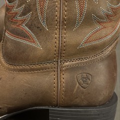 Ariat Men’s Western Boots Size 10.5D Sport Herdsman Duratred Outsole Powder Brow