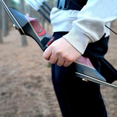 PMZ Recurve Bow and Arrow, Hourse Hunting Bow, 60» Wooden Takedown Bow,35lbs