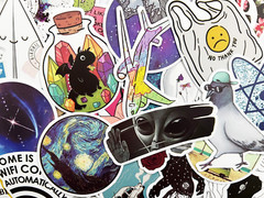 2000 Random Bulk Stickers Lot Fun Car Bottle Pack Bike Laptop Skin Decals