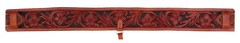 Horse Western Leather Tooled Back Rear Cinch Flank Girth w/ Off Billets 9762A