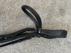 Schockemöhle Equitus Delta Black Leather Ergonomic Horse Bridle – Full Size