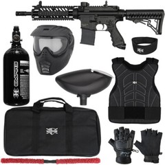 Tippmann TMC Level 1 Protector Paintball Kit – Black/Black / Large/X-Large