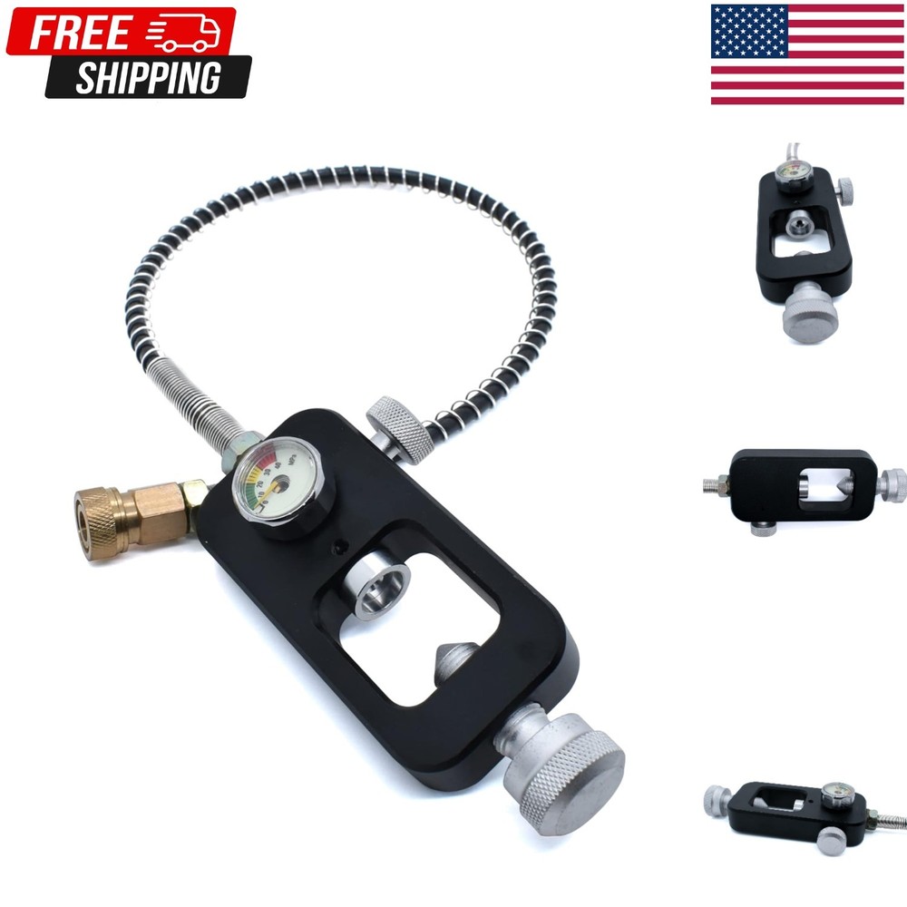 DIN Valve Scuba Adapter 4500psi High Pressure PCP Paintball HPA Tank Fill Sta…