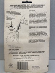 Muzzy 125-Grain 3-Blade 1-3/16” Broadhead (6-Pack)