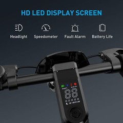 NIU KQi3 Pro with 31 Miles Long Range 350W – Electric Scooter for Adults – Black