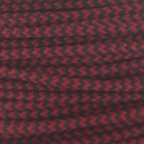 1′, 3′, 5′, 10′, 25′, 50′, 100′ Red/Black Speckled D Loop BCY #24 Rope Material