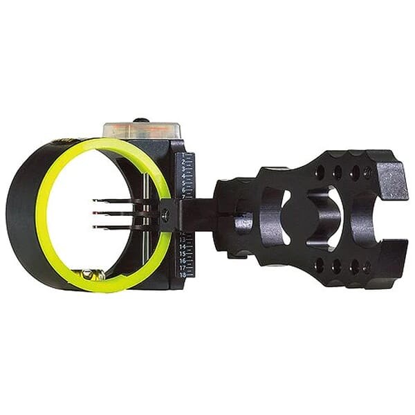 Black Gold Flash Point Rush 2″ Guard 3-Pin .019 Black RH Bow Sight FPRUX3: NEW